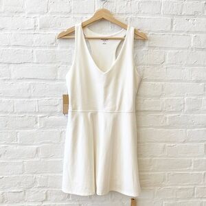 Reformation || Bella Ecomove Active Dress White‎ Large NWT